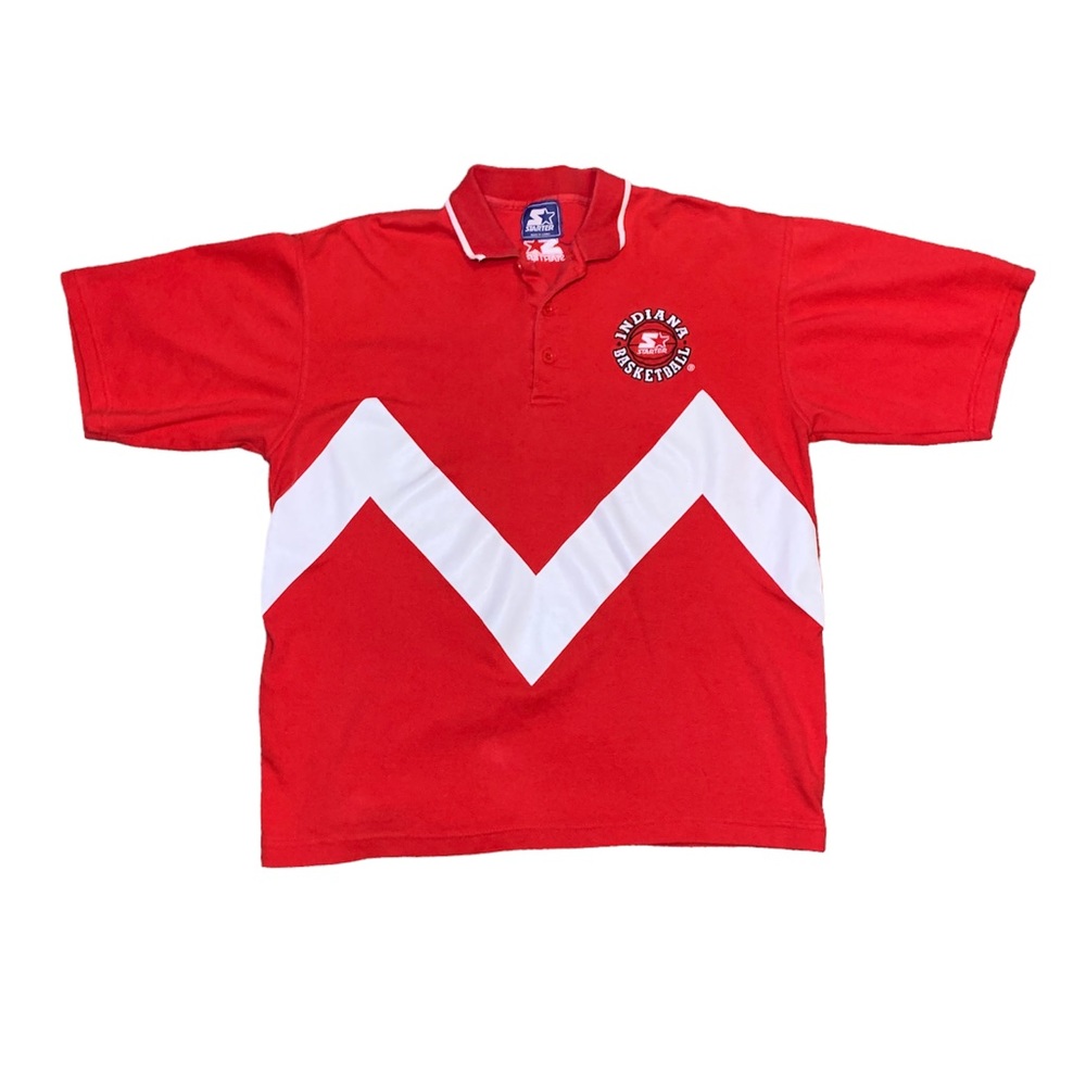 Vintage Indiana Basketball Starter Polo.